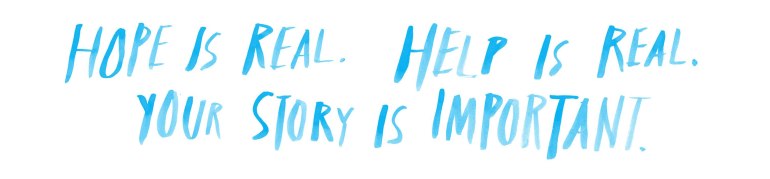 Your story is important