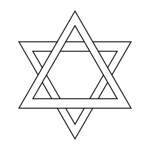 star-of-david-outline